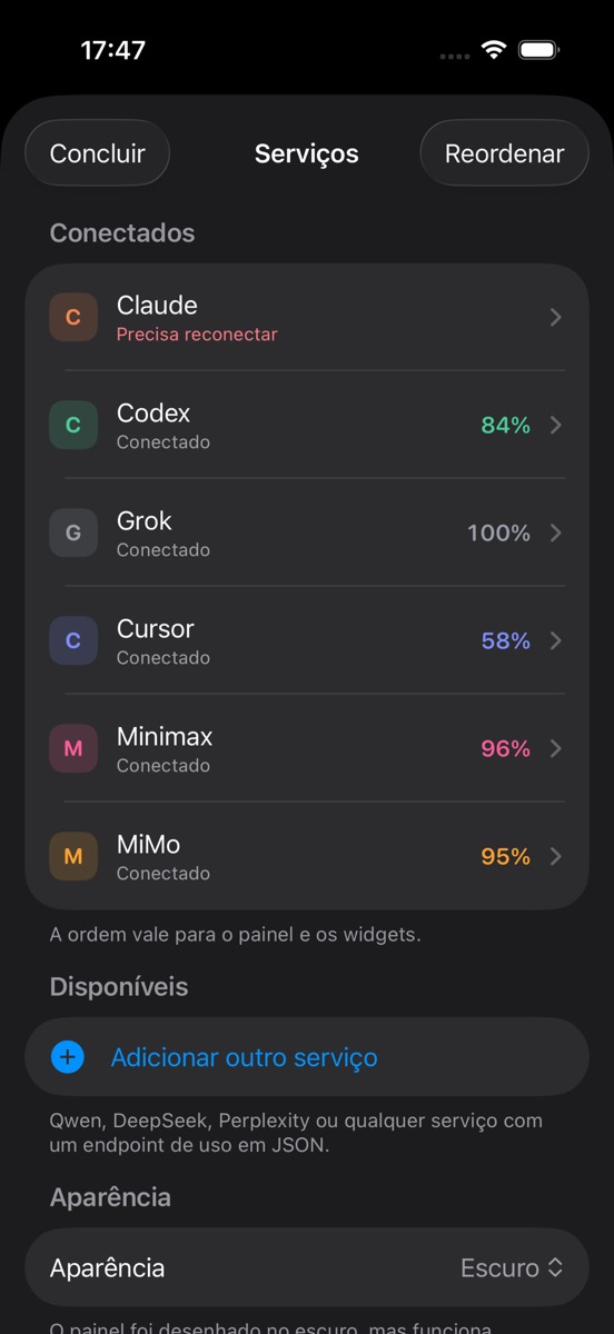Connected services